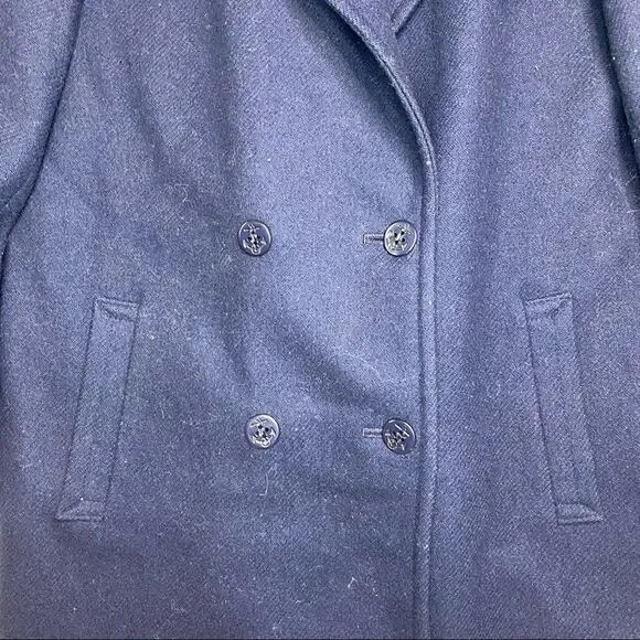 Pendleton Wool Pea Coat Navy size 10 - Picture 3 of 14